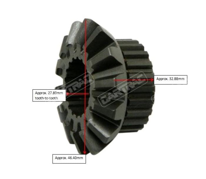 Group4 18 Spline Side Gear for ZF Atlas LSD – Gartrac