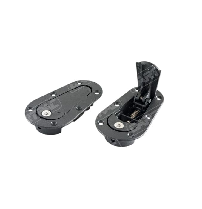 Aerocatch Aerocatch T120-2100 Black Above Panel Locking Catch Kit