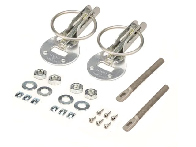 GRAYSTON Escort Mk1 & Mk2 Bonnet Pin Kit - Aluminium