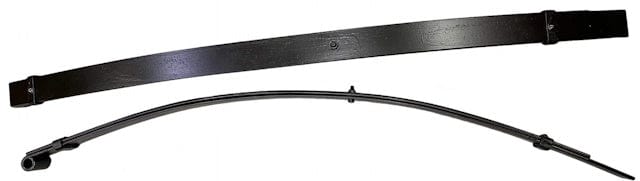Gartrac Escort Mk1 & Mk2 75LB-80LB Rear Twin Leaf Slipper Springs, PAIR - 50mm Wide