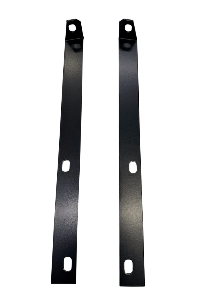 Gartrac Escort Mk2 Front Bumper Brackets, Plain (Sold as Pair) - GARTRAC VERSION