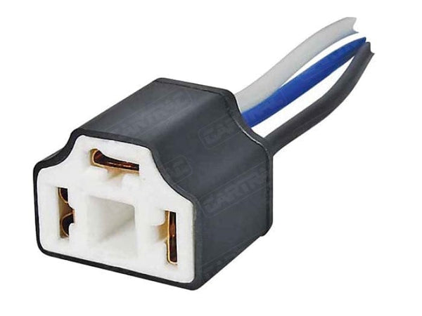 OEM 3 Pin H4 Headlamp Bulb Holder/Connector Pre Wired
