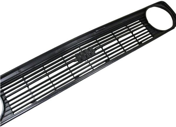 OEM Escort Mk2 Front Grille With Black Ford Lettering, Round Headlight