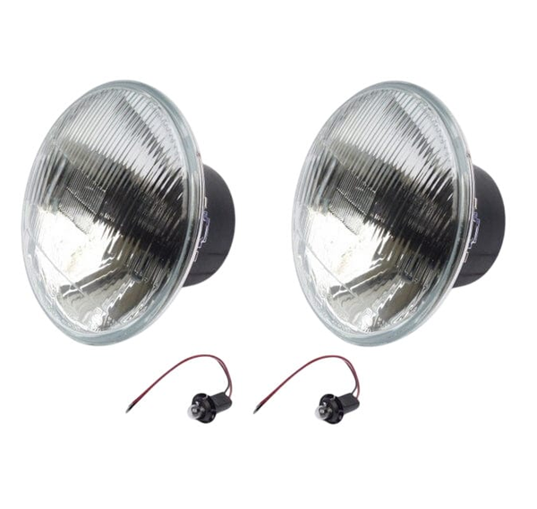 WIPAC Escort Mk1 & Mk2 Round Halogen Headlamp Kit for RHD Vehicles, 7'' Headlights