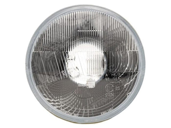 Escort Mk1 & Escort Mk2 7'' Round Plastic Quadoptic Front Headlamp - RHD Vehicles