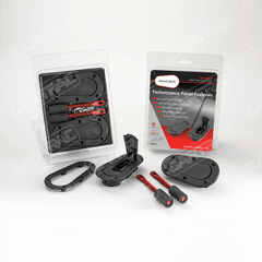 Aerocatch Aerocatch AC120-2000 Black Flush Non-Locking Top Surface Mount Bonnet Kit