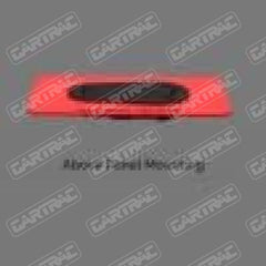 Aerocatch Aerocatch AC120-2000 Black Flush Non-Locking Top Surface Mount Bonnet Kit