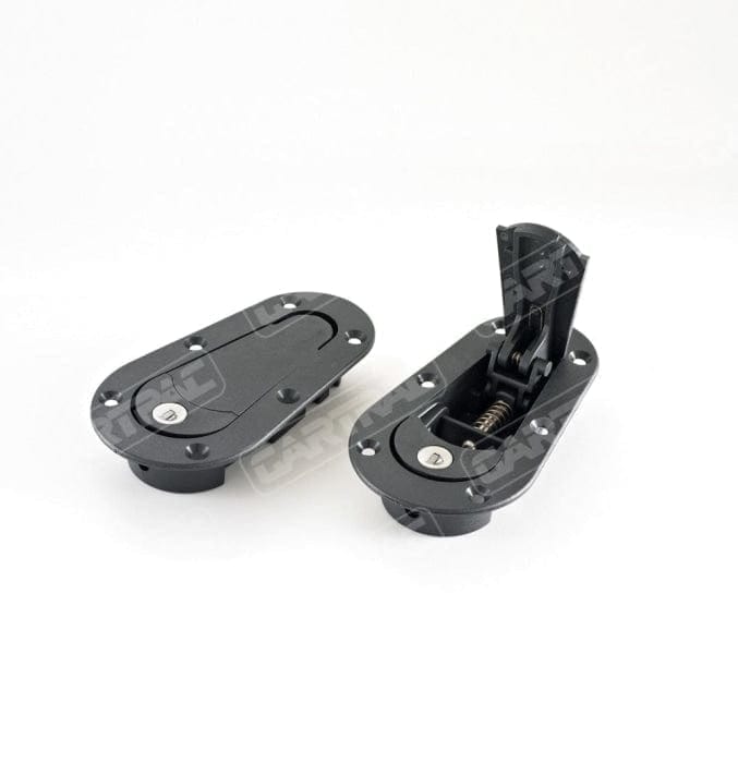 Aerocatch T120-2100 Black Above Panel Locking Catch Kit – Gartrac