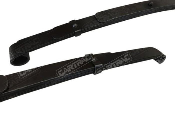 Gartrac Escort Mk1 120LB Rear Twin Eye 4 Leaf Springs, PAIR - 50mm Wide