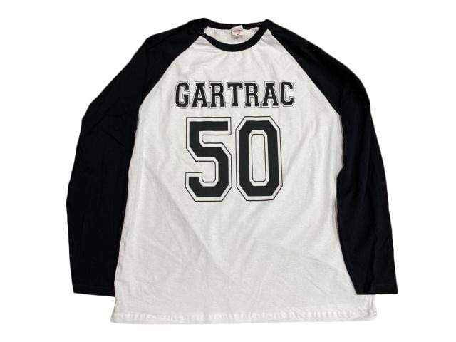 Gartrac Gartrac 50 Long Sleeve Baseball T-Shirt, White