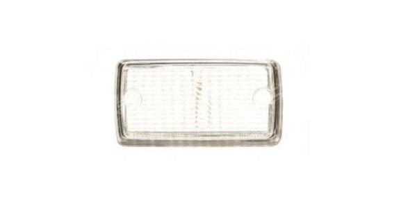 Magnum Escort Mk1 Front Indicator Lens - Clear - Painted Chrome Surround