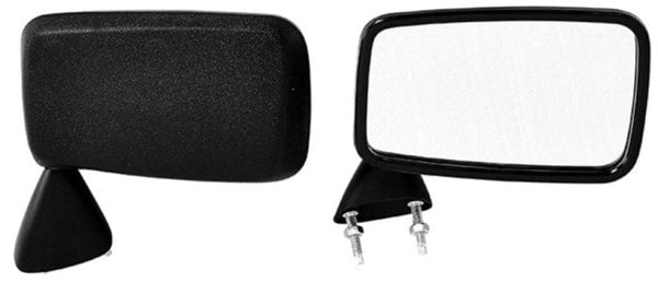 Magnum Escort Mk2 Front Door Mirrors, Black Finish - PAIR