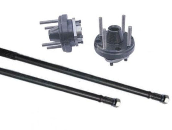 Quaife Escort Single Bearing Atlas Axle Hub Kit - 16T Standard Halfshafts