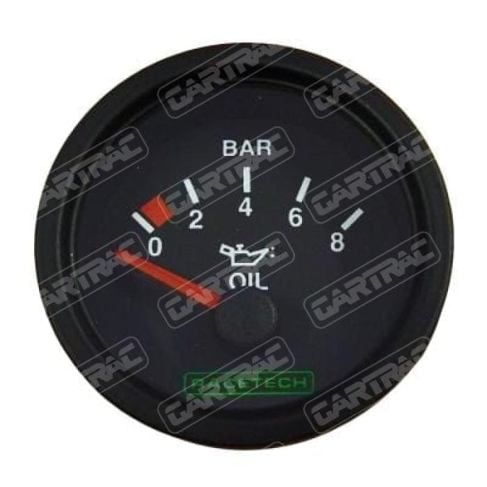 Racetech Racetech Electric 8 Bar Oil Pressure Gauge