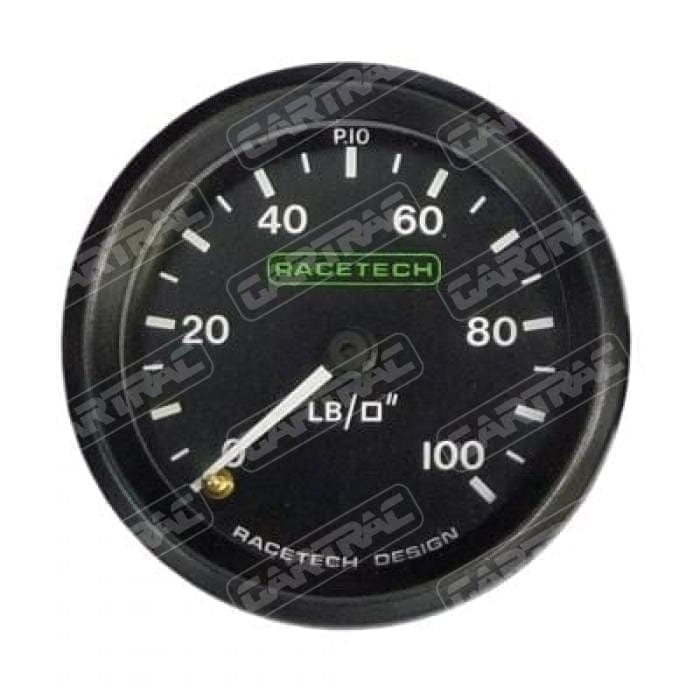 Racetech Racetech Oil Pressure Gauge 0-100 PSI